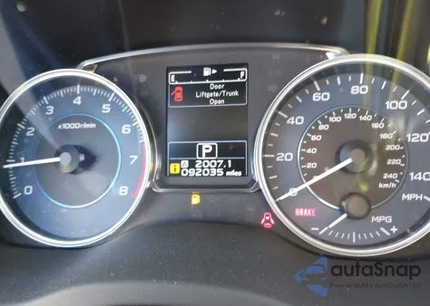 2017 Subaru Crosstrek 2.0I Limited from USA, damaged, VIN JF2GPAKC6H8226467